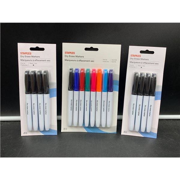 Assorted lot of dry erase markers 16 count
