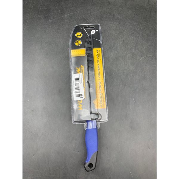 8in Fishing Knife with Sheath