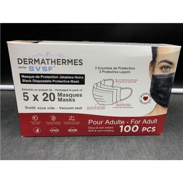 Adult Disposable Masks (5 x 20)