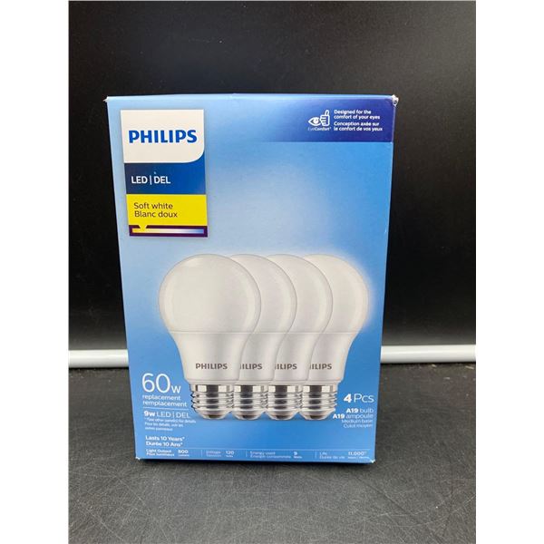 Philips LED 60w 4pk Bulbs