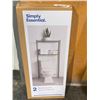 Image 1 : Simply Essential 2 Tier Bathroom Space Saver Nickle