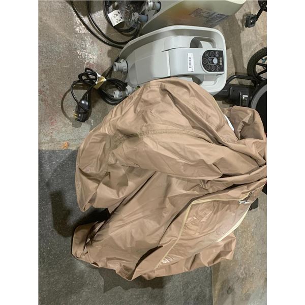 Saluspa Palm Springs Air Jet Inflatable 4-6 Person Jetted Hot Tub out of box sold as is