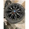 Image 2 : Lot of 3 BMW Tires And Rims Pirelli 225/35 R19 P Zero Run Flat