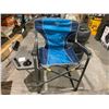 Image 2 : Timber Ridge Outdoor Folding Directors Chair with Side Table