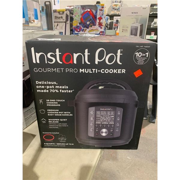 Instant Pot Gourmet Pro Multi-Cooker - 6Qts