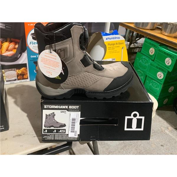 Stormhawk Boot Grey Mens Size 9