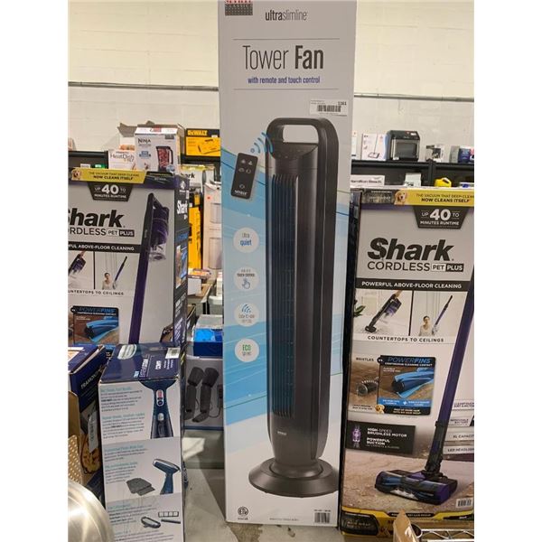 Seville Classics Tower Fan with Remote