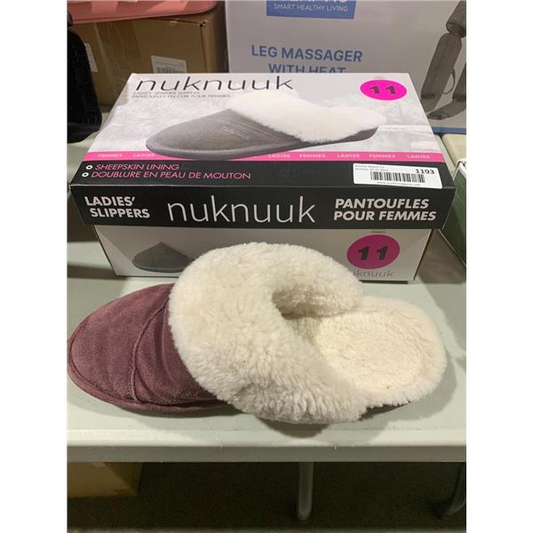 Nuknuuk Ladies Slippers Size 11