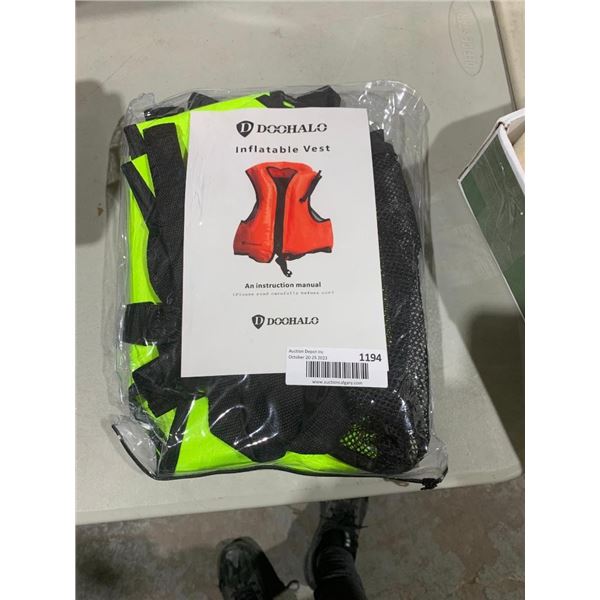 Doohalo Inflatable Swimming Vest