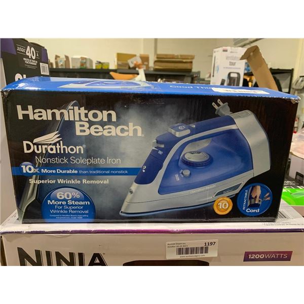 Hamilton Beach Durathon Iron