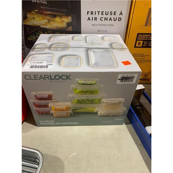 Clearlock Clearlock by Accent 24 Piece Storage Set