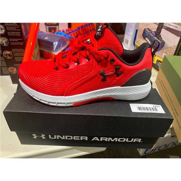 Under Armour UA Charged Commit TR3 Mens Size 9 Red/Grey Shoes
