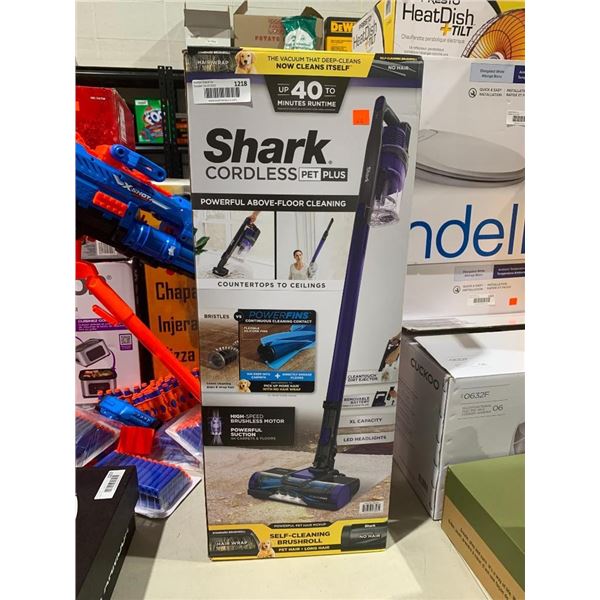 Shark Pet Plus Cordless Stick Vacuum