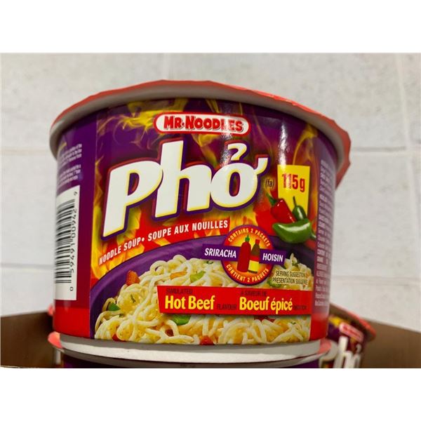 Mr.Noodles Pho Soup Hot Beef 12 x 115g