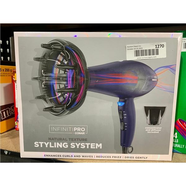 Conair Infiniti Pro Styling System Hair Dryer