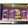 Image 1 : Lot of 4 Assorted Airdorable Halloween Inflatables.