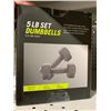 Image 2 : Flo 360 5lb Dumbbell Set - 2.5lbs Each