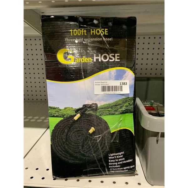Three Fold Expansion Garden Hose - 100Foot