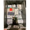 Image 1 : Bin of Assorted Electronics - Bin Included