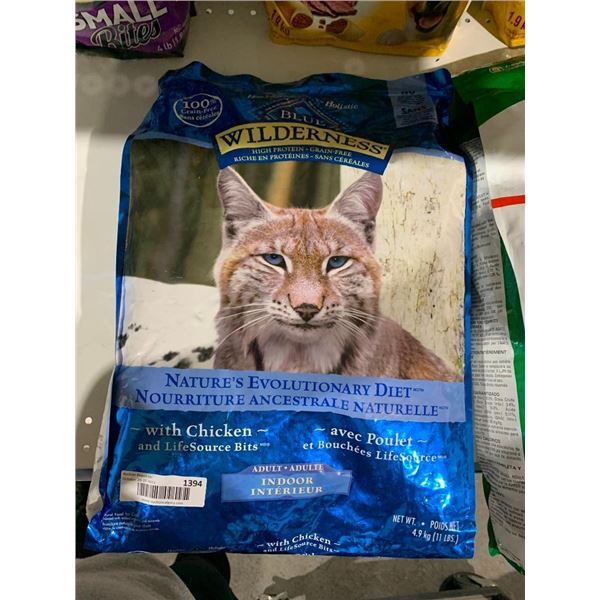 Blue Wilderness Natrues Evolution Chicken Cat Food 11 Lbs