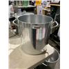 Image 1 : Large Heavy Duty dual Handle Stainless Steel Stock Pot - No Lid