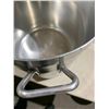 Image 3 : Large Heavy Duty dual Handle Stainless Steel Stock Pot - No Lid