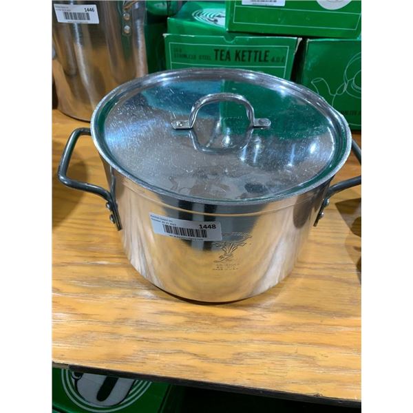 Toroware 8 1/2 Qt Stainless Steel Cooking Pot