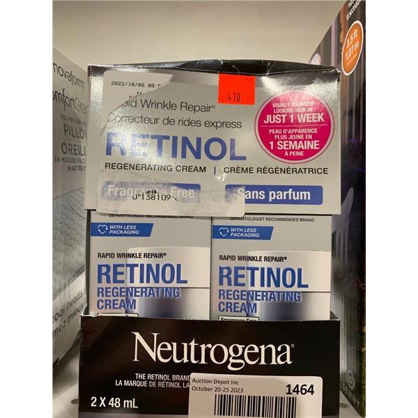 Rapid Wrinkle Control Retinol Regenerating Cream 2x48ml