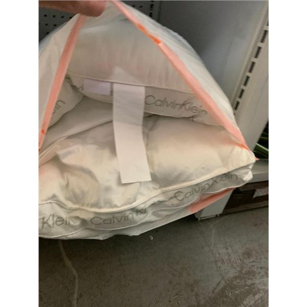 Calvin Klein Queen Size pack of 2 Premium Luxury Pillows - Out of Package