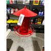 Image 1 : Red Hanging Bird Feeder