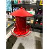 Image 2 : Red Hanging Bird Feeder
