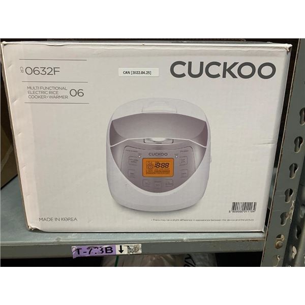 Cuckoo multifunctional rice cooker