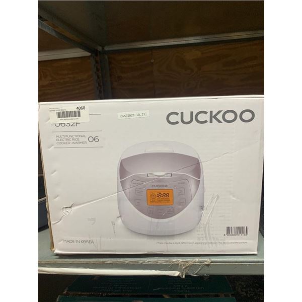 Cuckoo multi function rice cooker