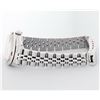 Image 9 : Rolex Ladies Quickset Stainless Steel 18K White Gold Diamond & Ruby Bezel Silver