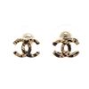Image 1 : Chanel CC Earrings Earrings