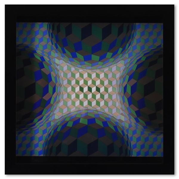 Cheyt - Stri - Ton de la serie Structures Universelles De L'Hexagone by Vasarely