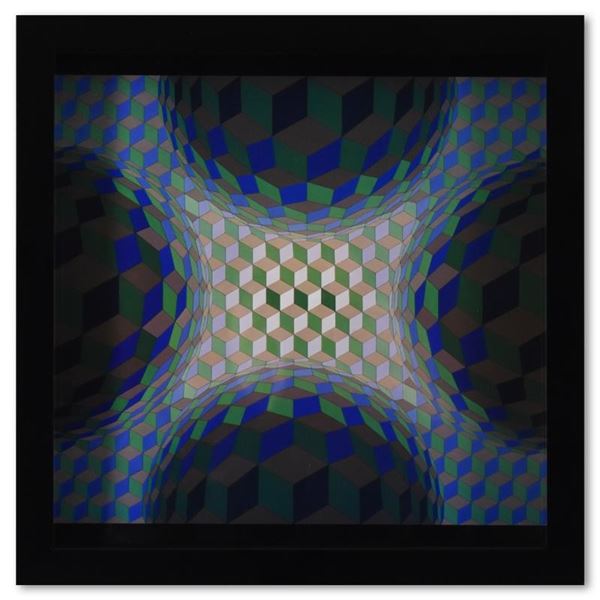 Cheyt - Stri - Ton de la serie Structures Universelles De L'Hexagone by Vasarely