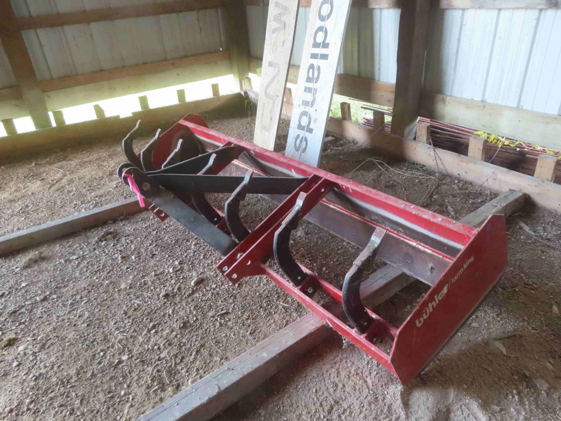Buhler / Farm King 7' Box Scraper with Ripper Teeth - McSherry Auction ...