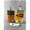 Image 1 : Vintage Shell Handy Oil And Hoppe's Lubricatimg Oil Tin