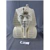 Image 1 : Very Nice 11" Tall, King Tut Pottery Bust