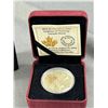 Image 2 : Royal Canadian Mint 2014 $5 Fine Silver Coin- Tradition of Hunting. Canada Goose .9999