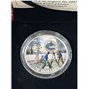 Image 2 : Royal Canadian Mint 2017 $10 Fine Silver Coin Passion to Play Vancouver Canucks.