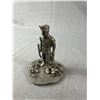 Image 2 : The Coal Miner Fine Pewter 1978 Franklin Mint 4 1/2" Tall