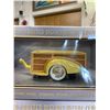 Image 2 : 1939 Chevy Woody Wagon & Matching Trailer ( Real Wood) In Original Boxes. 1:18 Scale. Hand Crafted D