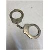 Image 2 : Vintage Peerless Handcuffs with Key & Bianchi Leather Pouch No. 35