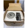 Image 2 : Rare Vintage Japanese Made in 1953 Feature P 8mm Film Projector with Original Box. All Working