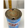 Image 2 : Vintage Co-op OK Motor Oil Tin, Nice Shape