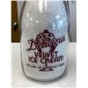 Image 2 : Vintage Northwestern Creamry Velvet Icecream Milk Bottle