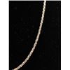 Image 2 : 14K White Gold 18 Inch 2mm Chain, 5 Grams W / Lobster Clasp - Marked & Tested