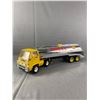 Image 1 : Large Tonka Truck and Trailer Shell Gas Hauler